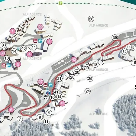 Appartement Le Sapporo - Divisible 4/5 Pers - Le Sapporo - Plagne Villages Mae-5094 *
